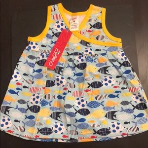 Zutano Sunfish dress. New with tags.